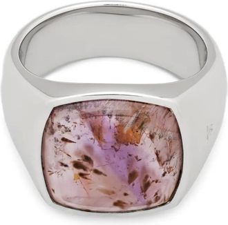 Tom Wood Cushion Sakura ring - Silver