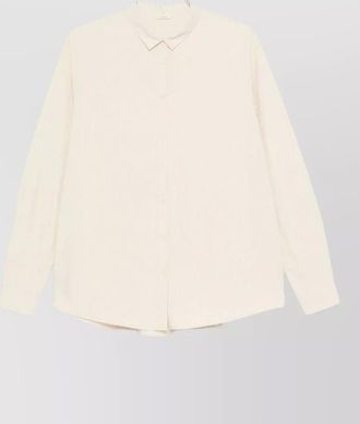 Apuntob cotton long-sleeve shirt