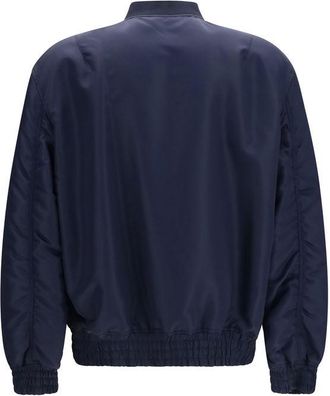 Valentino Mens Blue Polyamide Bomber Clothing