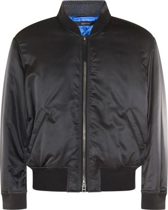 Tom Ford satin bomber jacket - Black