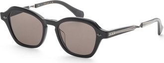 Garrett Leight Womens 50 mm Black Sunglasses