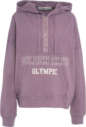 Golden Goose Mujer, Sudaderas, Púrpura, Talla: M