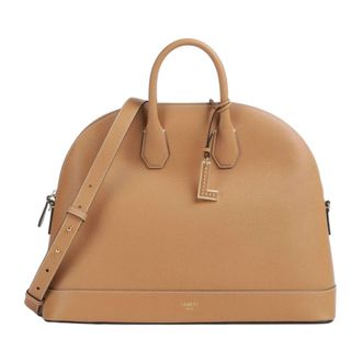 Lancel Belleville Cabas - Dames - Handtassen - Bruin - ONE Size - Leer - Tassen