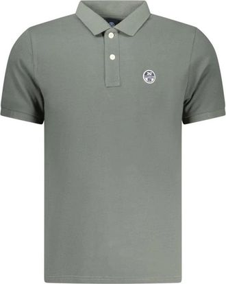 North Sails Verde Katoenen Polo - Heren - Polos - Groen - L - Katoen - Tops