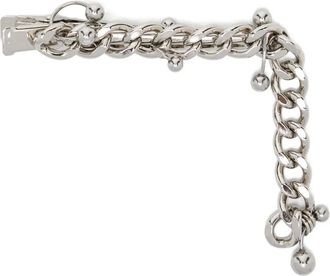 Yohji Yamamoto Haarspeld met schakelketting - Zilver