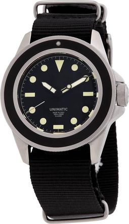 Unimatic U1 Classic Automatic Black Dial Mens Watch UC1