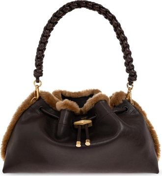 Jimmy Choo London Bon Bon Bag - Dames - Schoudertassen - Bruin - ONE Size - Leer - Tassen