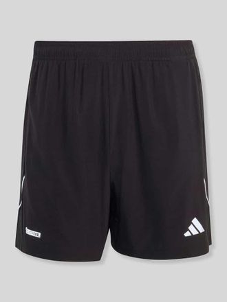 adidas Sportshorts mit Rei&szlig;verschlusstaschen in Black, Gr&ouml;&szlig;e XXL