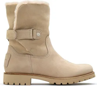 Panama Jack Womens Felia Boots - Natural Leather - Size UK 8