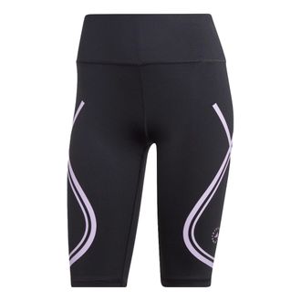 adidas (WMNS) adidas by Stella McCartney Truepace Bike Running Leggings Black Purple IB6804