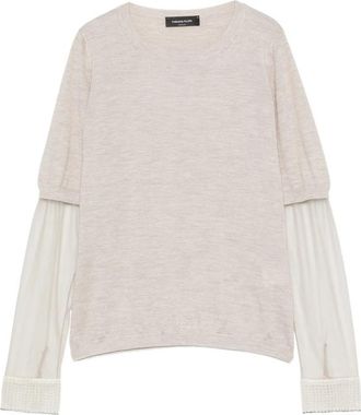 Fabiana Filippi Sheer-panel Top