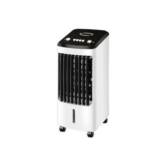 Fabrilamp Fabrilamp - Climatizador Evaporativo Impala Blanco/negro 80w 3vel 4litros Oscilante,portatil C/acumulador De Frio 57x26,5x23
