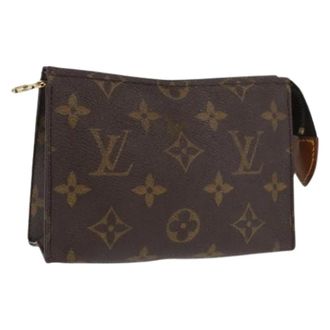 Louis Vuitton Pre-owned Canvas Clutch - - Pre-owned - Donna - Marrone - ONE SIZE