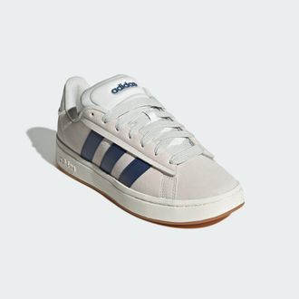adidas Mens Grand Court Alpha Shoes - Dark Blue Leather - Size UK 10.5
