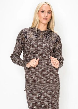 YAL New York Long Sleeve Hooded Sweater