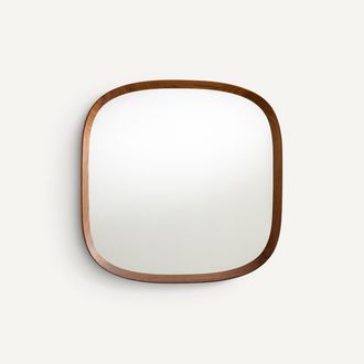 AM.PM Organische spiegel, massief notenhout, H60cm, Orion