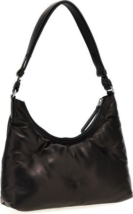 Maison Margiela Womens Black Lamb Leather Shoulder Bag