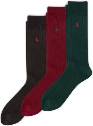 Polo Ralph Lauren 3-Pack Crew Socks in Hunte at Nordstrom, Size 10-13