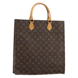 Louis Vuitton Pre-owned Tote Bags, female, Brown, Size: ONE SIZE Pre-owned Canvas Tote Bag
