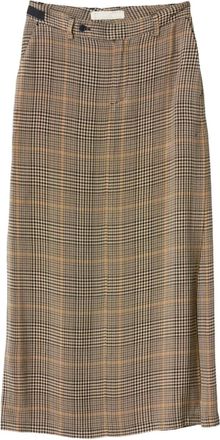 Adnym Atelier Gonna midi Troy a quadri - CHECK