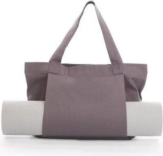 OEM Bolsa Para Esterilla De Yoga Y Pilates, Bolso De Lona, Para Equipamiento De Fitness Al Aire Libre, Gris, 46x37x35cm