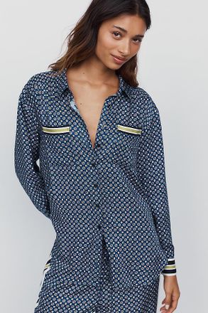 Maeve @merricksart x Maeve Rudi Silken Buttondown Shirt