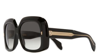 Cutler and Gross Grey Gradient Square Ladies Sunglasses CGSN989156 001 56