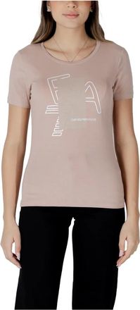 Emporio Armani Emporio Armani Ea7, Mujer, Camisetas, Rosa, Talla: 2XS