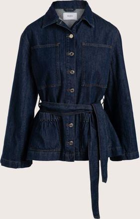 Merlette Elora Jacket in Dark Blue Wash at Nordstrom, Size Xx-Small