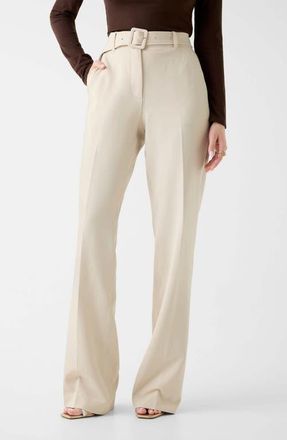 Guess Leila Belted Straight Leg Pants in Medium at Nordstrom, Size X-Small