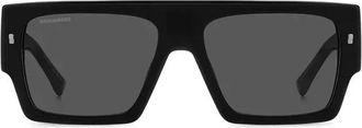 Dsquared2 Zonnebrillen - Heren - Zonnebrillen - Zwart - 57 MM - Accessoires