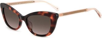 Kate Spade New York Merida/G/S Asian Fit 086/HA Womens Sunglasses Tortoiseshell Size 54