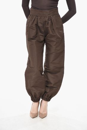 Super Blond Pantaloni a Palloncino in Organza di Seta Super Blond