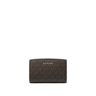 Michael Kors Wallets & Cardholders, female, Brown, Size: ONE SIZE Bryant Medium Signature Logo Wallet