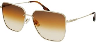 Victoria Beckham Gold Metal Womens Sunglasses