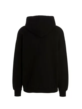 1989 STUDIO Logo-Print Cotton Hoodie - Black