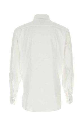 Giorgio Armani Cotton Shirt - White
