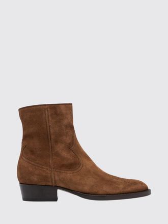 Buttero Flat Ankle Boot Woman color Brown