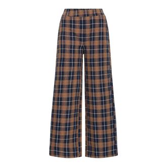 Ichi Pantalones anchos - Trousers - Mujer - Multicolor - XL