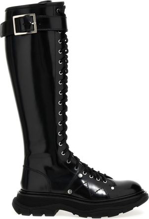 Alexander McQueen Black High Desert Boot