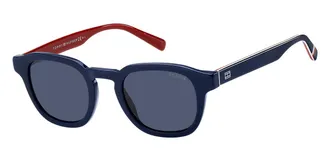Tommy Hilfiger TH 1855/RE/S PJP/KU Mens Sunglasses Blue Size 47