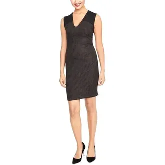 Rachel Roy Studded Sheath Dress In Black