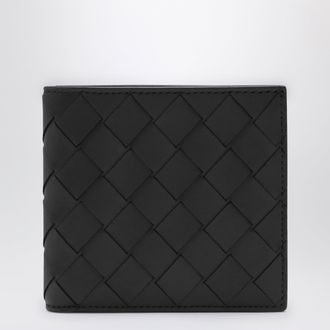 Bottega Veneta Black Intrecciato wallet