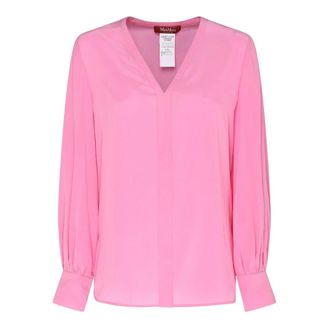 Max Mara Dames, Blouses & Shirts, Roze, Maat: XS Zijde