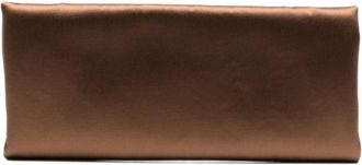 Staud Muse Satin-finish Clutch Bag