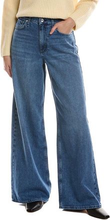 Rag & Bone Serena Polk High-Rise Wide Leg Jean