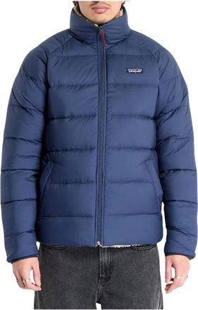 Patagonia Omkeerbaar Stille Donsjack - Heren - Outdoorjassen - Blauw - XL - Leer - Fitness