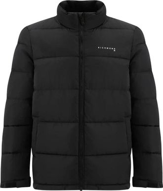 John Richmond Padded Jacket - Heren - Winterjassen - Zwart - S - Polyester - Jassen