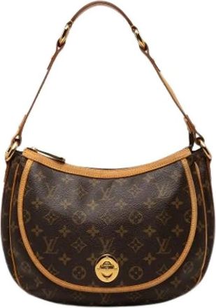 Louis Vuitton Pre-owned Tulum PM - Dames - Vintage Schoudertas - Bruin - ONE Size - Leer - Vintage