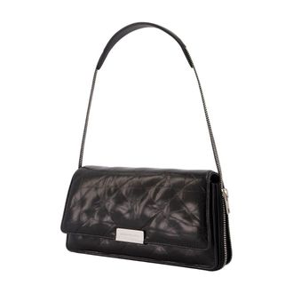 Alexander Wang Siren Leather Shoulder Bag - Black